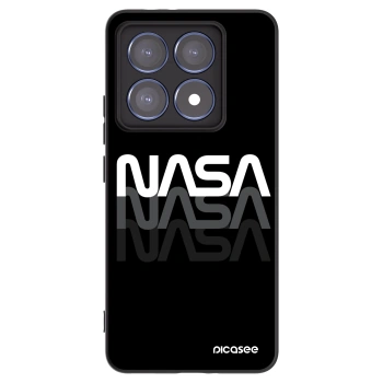 Picasee fekete szilikon tok az alábbi mobiltelefonokra Xiaomi 14T Pro - NASA Triple