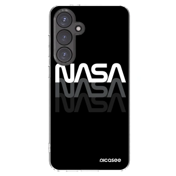 Picasee átlátszó szilikon tok az alábbi mobiltelefonokra Samsung Galaxy S24 FE S721B - NASA Triple