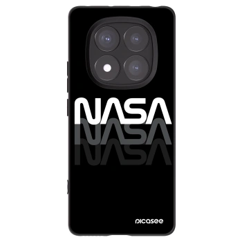 Picasee fekete szilikon tok az alábbi mobiltelefonokra Xiaomi Redmi Note 14 Pro 5G - NASA Triple