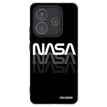 Picasee fekete szilikon tok az alábbi mobiltelefonokra Xiaomi Redmi Note 14 5G - NASA Triple