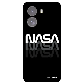 Picasee fekete szilikon tok az alábbi mobiltelefonokra Xiaomi Poco X7 - NASA Triple