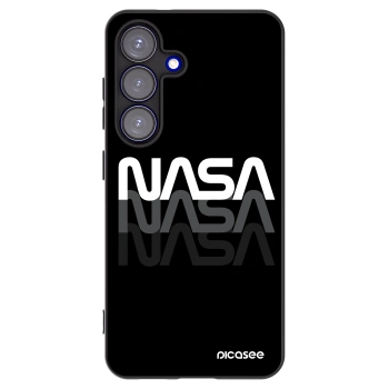 Picasee fekete szilikon tok az alábbi mobiltelefonokra Samsung Galaxy S25 5G - NASA Triple