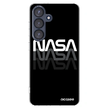 Picasee átlátszó szilikon tok az alábbi mobiltelefonokra Samsung Galaxy S25 5G - NASA Triple