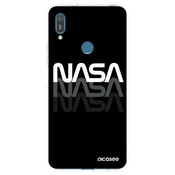 Picasee átlátszó szilikon tok az alábbi mobiltelefonokra Huawei Y7 2019 - NASA Triple