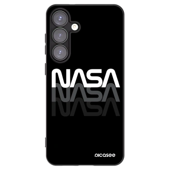 Picasee fekete szilikon tok az alábbi mobiltelefonokra Samsung Galaxy S25+ 5G - NASA Triple