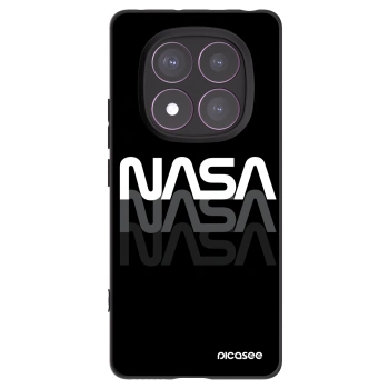 Picasee fekete szilikon tok az alábbi mobiltelefonokra Xiaomi Redmi Note 14 Pro 4G - NASA Triple