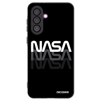 Picasee fekete szilikon tok az alábbi mobiltelefonokra Samsung Galaxy A56 5G A566B - NASA Triple