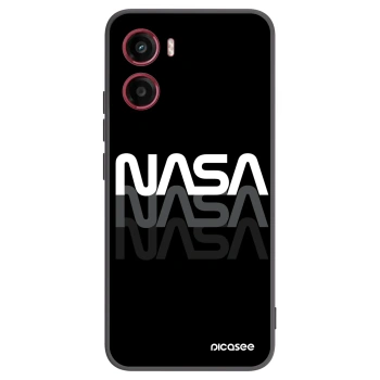 Picasee fekete szilikon tok az alábbi mobiltelefonokra Motorola Moto G05 - NASA Triple