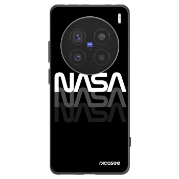 Picasee fekete szilikon tok az alábbi mobiltelefonokra Vivo X200 Pro - NASA Triple