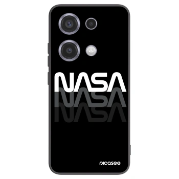 Picasee fekete szilikon tok az alábbi mobiltelefonokra Xiaomi Redmi Note 14S - NASA Triple