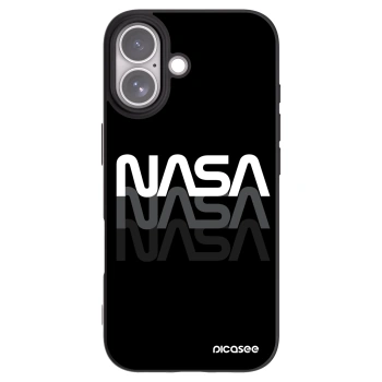 Picasee fekete szilikon tok az alábbi mobiltelefonokra Apple iPhone 17 - NASA Triple
