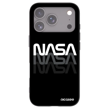 Picasee fekete szilikon tok az alábbi mobiltelefonokra Apple iPhone 17 Pro - NASA Triple