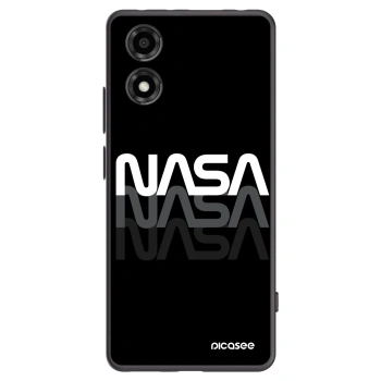 Picasee fekete szilikon tok az alábbi mobiltelefonokra Motorola Moto E14 - NASA Triple