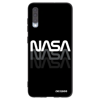 Picasee fekete szilikon tok az alábbi mobiltelefonokra Samsung Galaxy A70 A705F - NASA Triple
