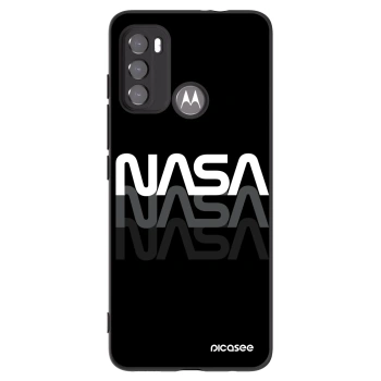 Picasee fekete szilikon tok az alábbi mobiltelefonokra Motorola Edge 60 5G - NASA Triple