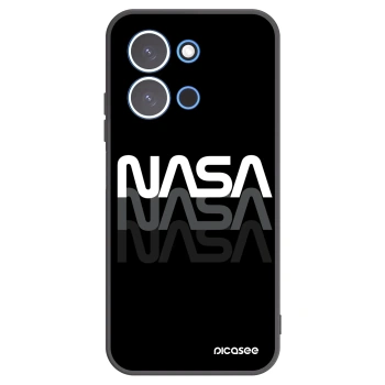 Picasee fekete szilikon tok az alábbi mobiltelefonokra Xiaomi Redmi 15C 4G - NASA Triple