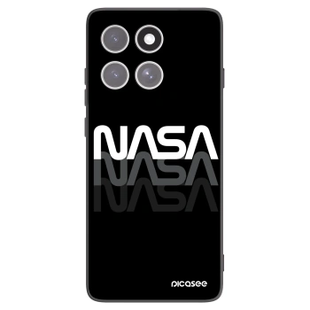 Picasee fekete szilikon tok az alábbi mobiltelefonokra Motorola Edge 60 Fusion - NASA Triple
