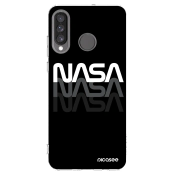 Picasee átlátszó szilikon tok az alábbi mobiltelefonokra Huawei P30 Lite - NASA Triple