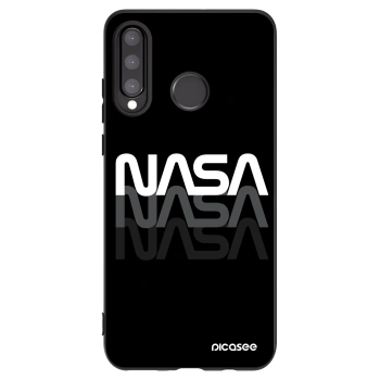 Picasee fekete szilikon tok az alábbi mobiltelefonokra Huawei P30 Lite - NASA Triple