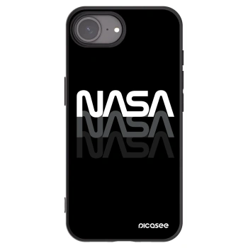 Picasee fekete szilikon tok az alábbi mobiltelefonokra Apple iPhone 17e - NASA Triple