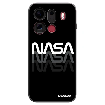 Picasee fekete szilikon tok az alábbi mobiltelefonokra OPPO Find X9 Pro - NASA Triple