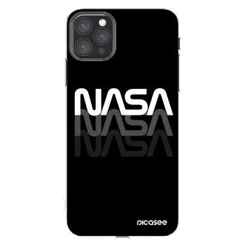 Picasee átlátszó szilikon tok az alábbi mobiltelefonokra Apple iPhone 11 Pro Max - NASA Triple