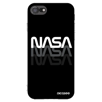 Picasee átlátszó szilikon tok az alábbi mobiltelefonokra Apple iPhone 8 - NASA Triple