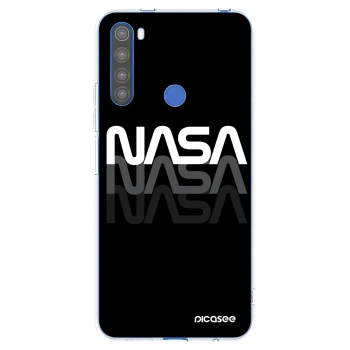 Picasee átlátszó szilikon tok az alábbi mobiltelefonokra Xiaomi Redmi Note 8T - NASA Triple
