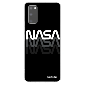 Picasee átlátszó szilikon tok az alábbi mobiltelefonokra Samsung Galaxy S20 G980F - NASA Triple