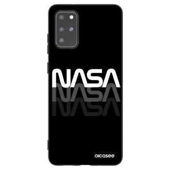 Picasee fekete szilikon tok az alábbi mobiltelefonokra Samsung Galaxy S20+ G985F - NASA Triple