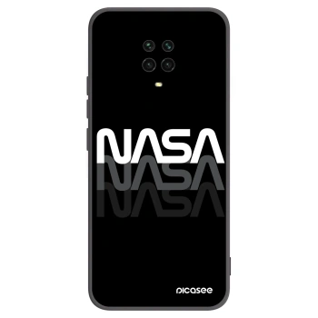 Picasee fekete szilikon tok az alábbi mobiltelefonokra Xiaomi Redmi Note 9 Pro - NASA Triple