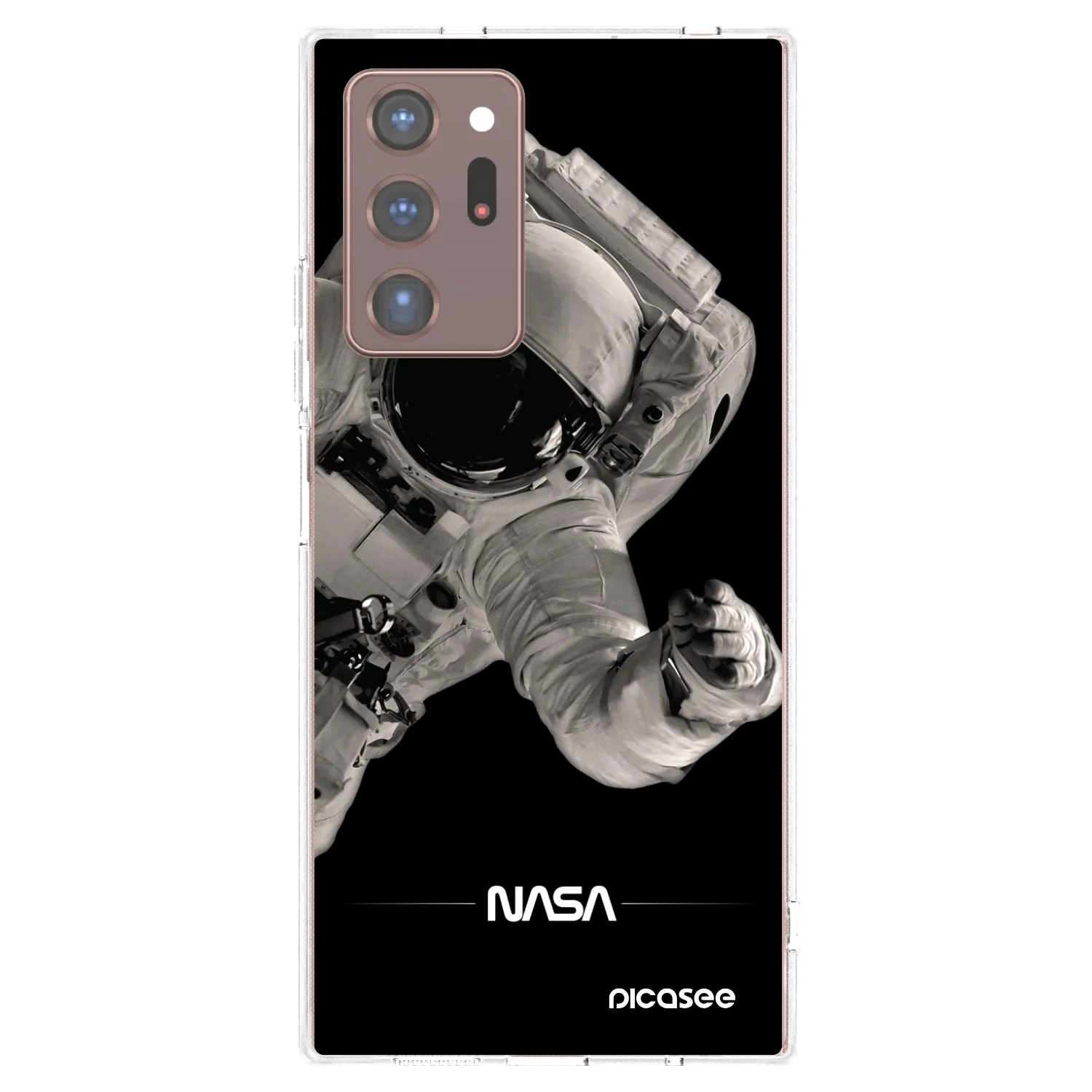 Picasee átlátszó szilikon tok az alábbi mobiltelefonokra Samsung Galaxy Note 20 Ultra - Astronaut Big
