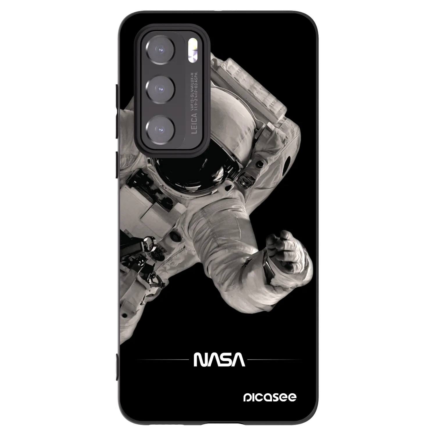 Picasee fekete szilikon tok az alábbi mobiltelefonokra Huawei P40 - Astronaut Big