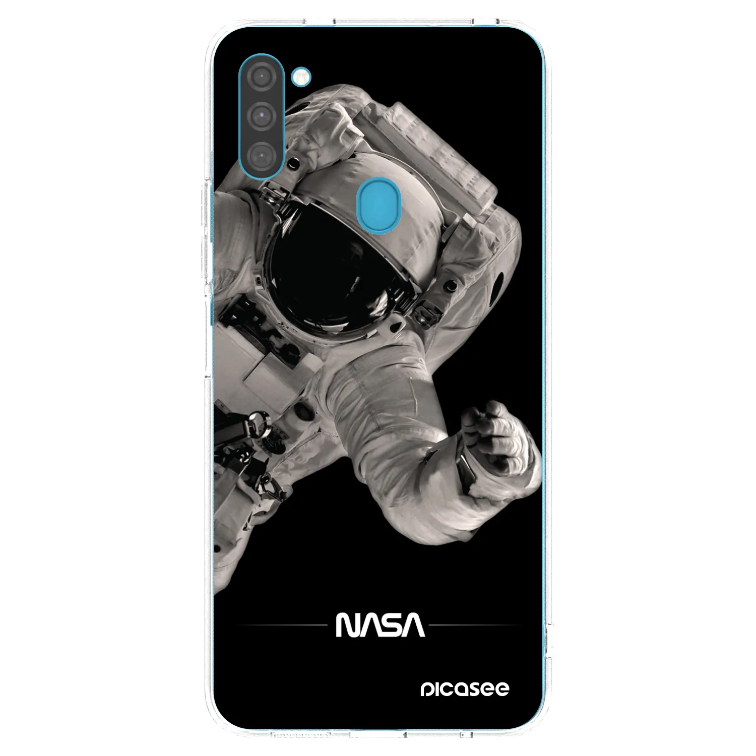 Picasee átlátszó szilikon tok az alábbi mobiltelefonokra Samsung Galaxy M11 - Astronaut Big