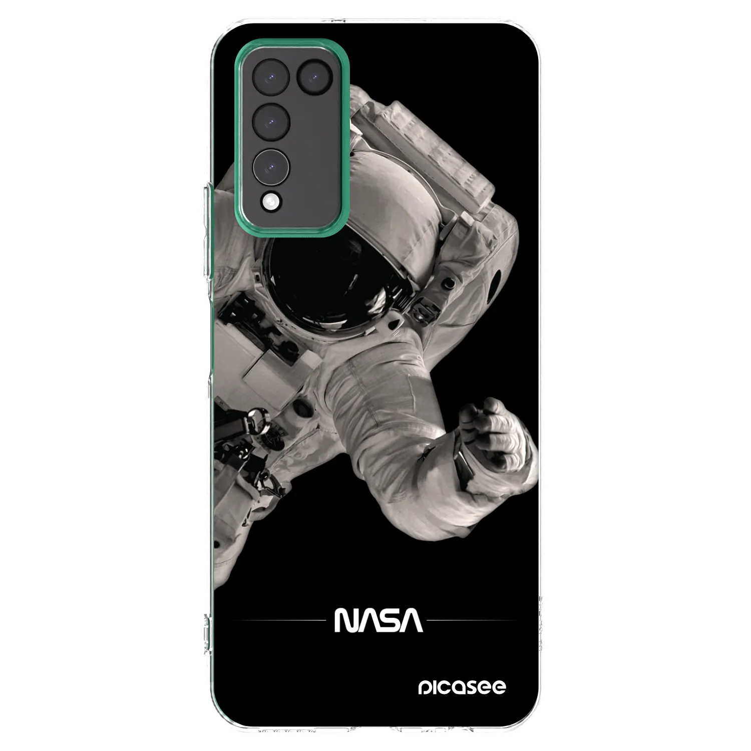 Picasee átlátszó szilikon tok az alábbi mobiltelefonokra Honor 10X Lite - Astronaut Big