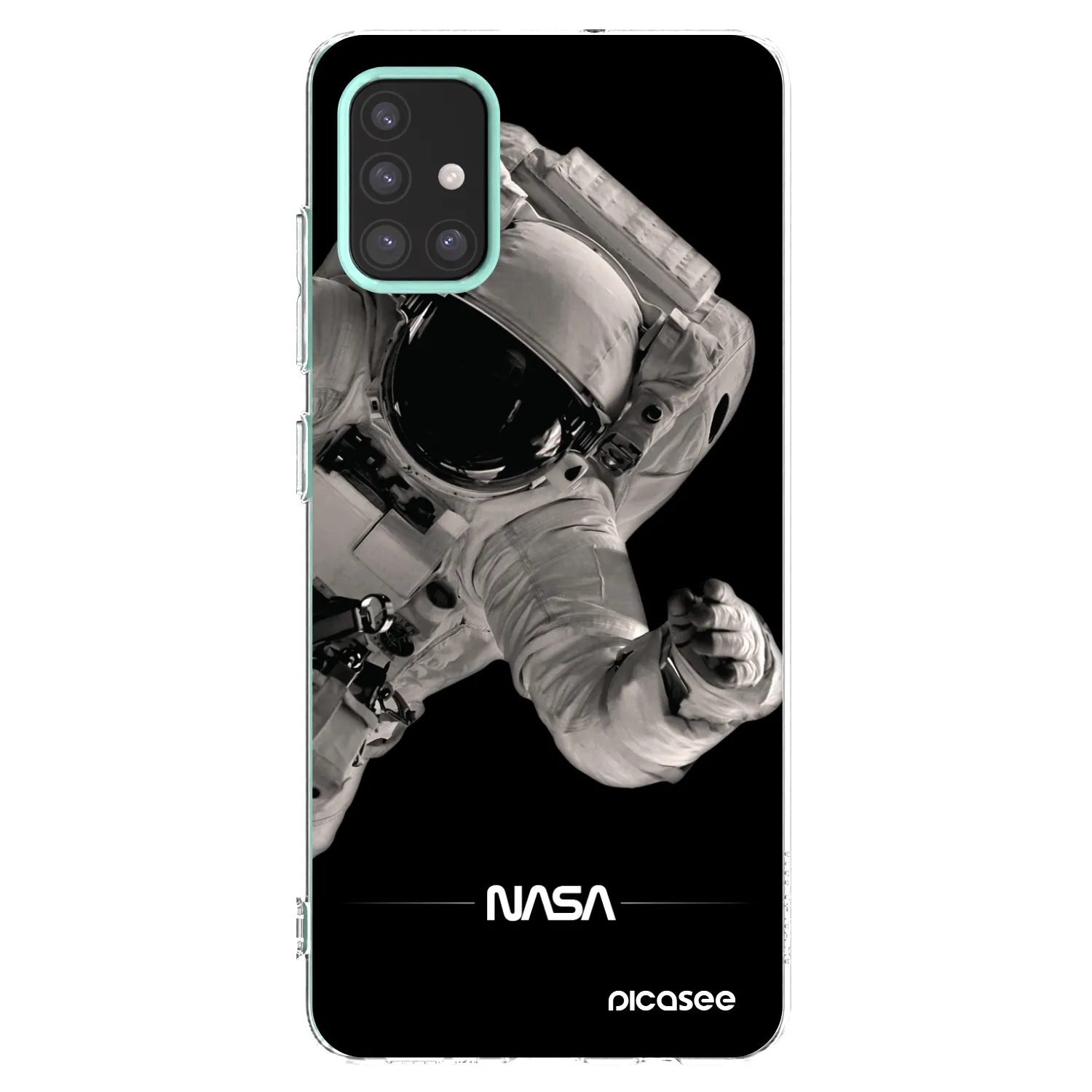 Picasee átlátszó szilikon tok az alábbi mobiltelefonokra Samsung Galaxy M31s - Astronaut Big