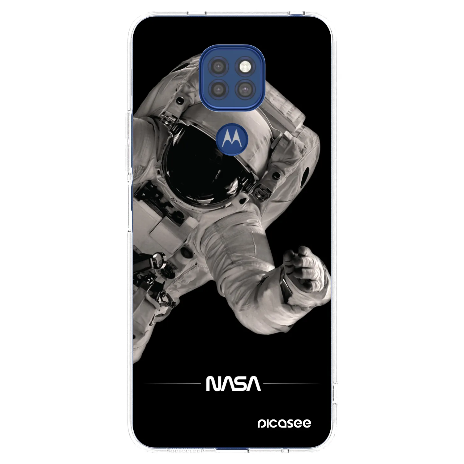 Picasee átlátszó szilikon tok az alábbi mobiltelefonokra Motorola Moto G9 Play - Astronaut Big