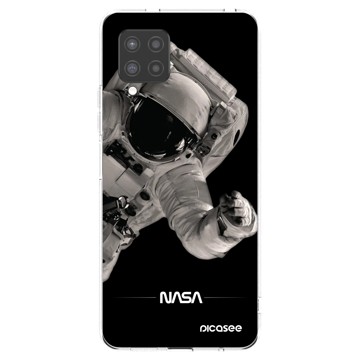 Picasee átlátszó szilikon tok az alábbi mobiltelefonokra Samsung Galaxy A42 A426B - Astronaut Big