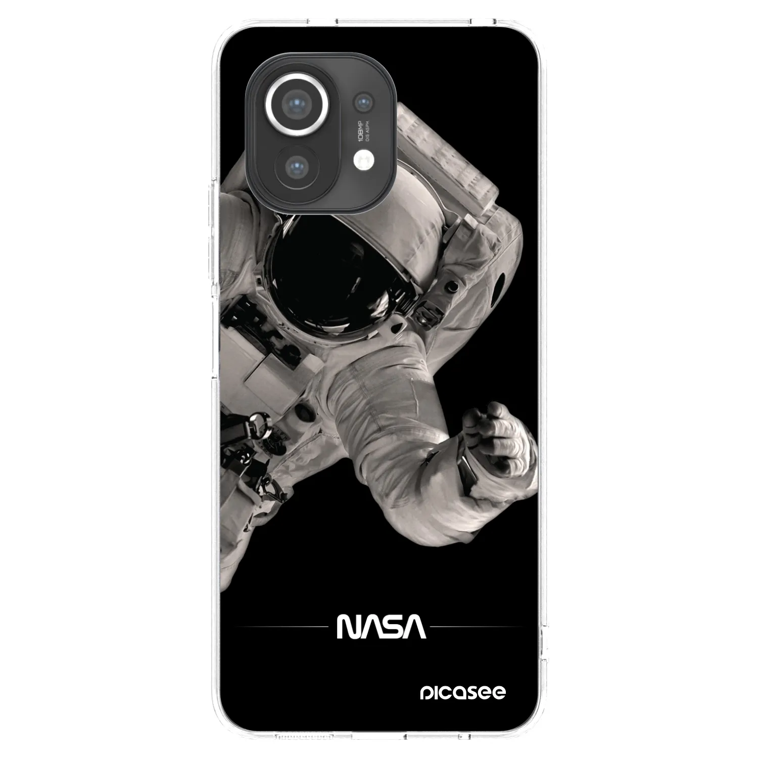 Picasee átlátszó szilikon tok az alábbi mobiltelefonokra Xiaomi Mi 11 - Astronaut Big