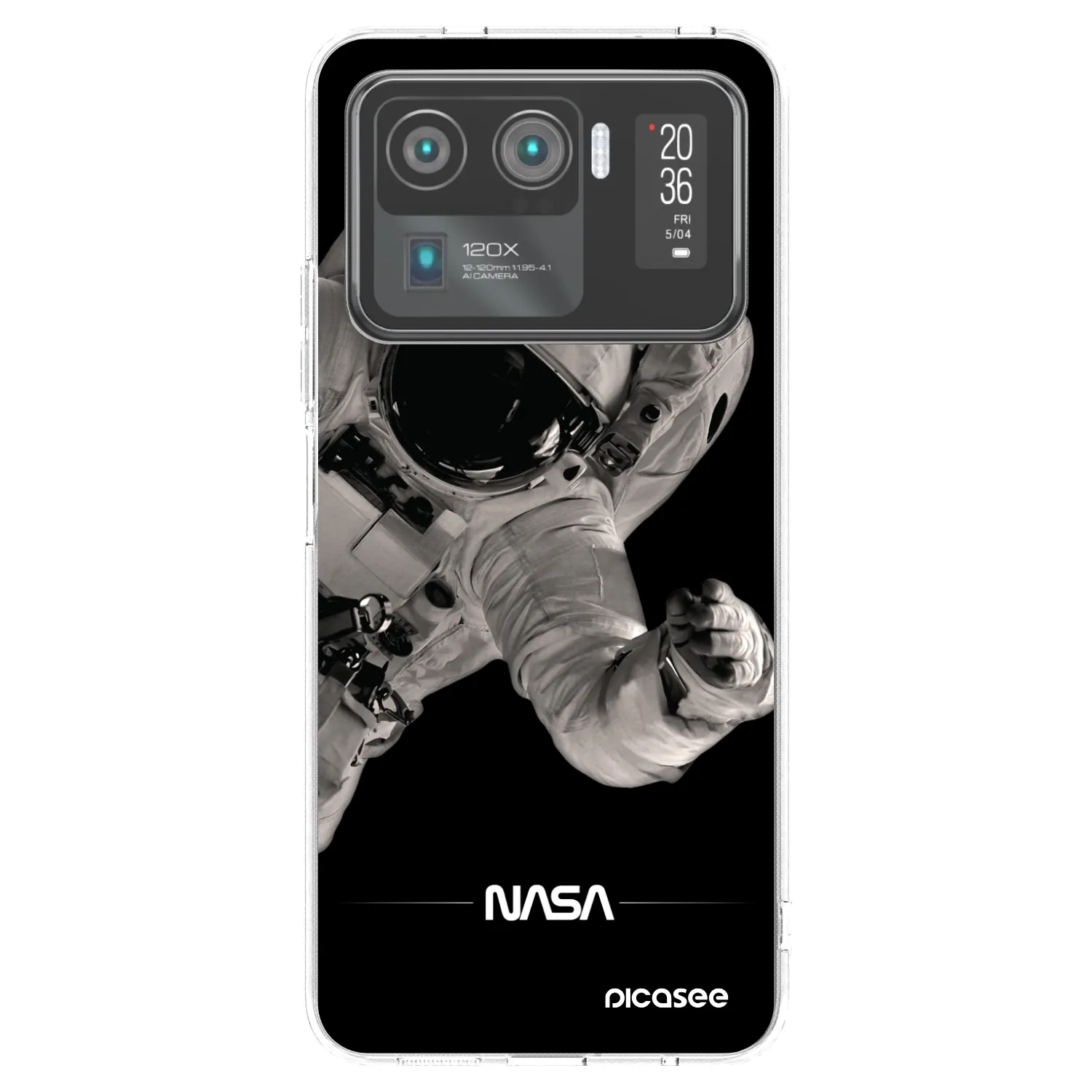 Picasee átlátszó szilikon tok az alábbi mobiltelefonokra Xiaomi Mi 11 Ultra - Astronaut Big