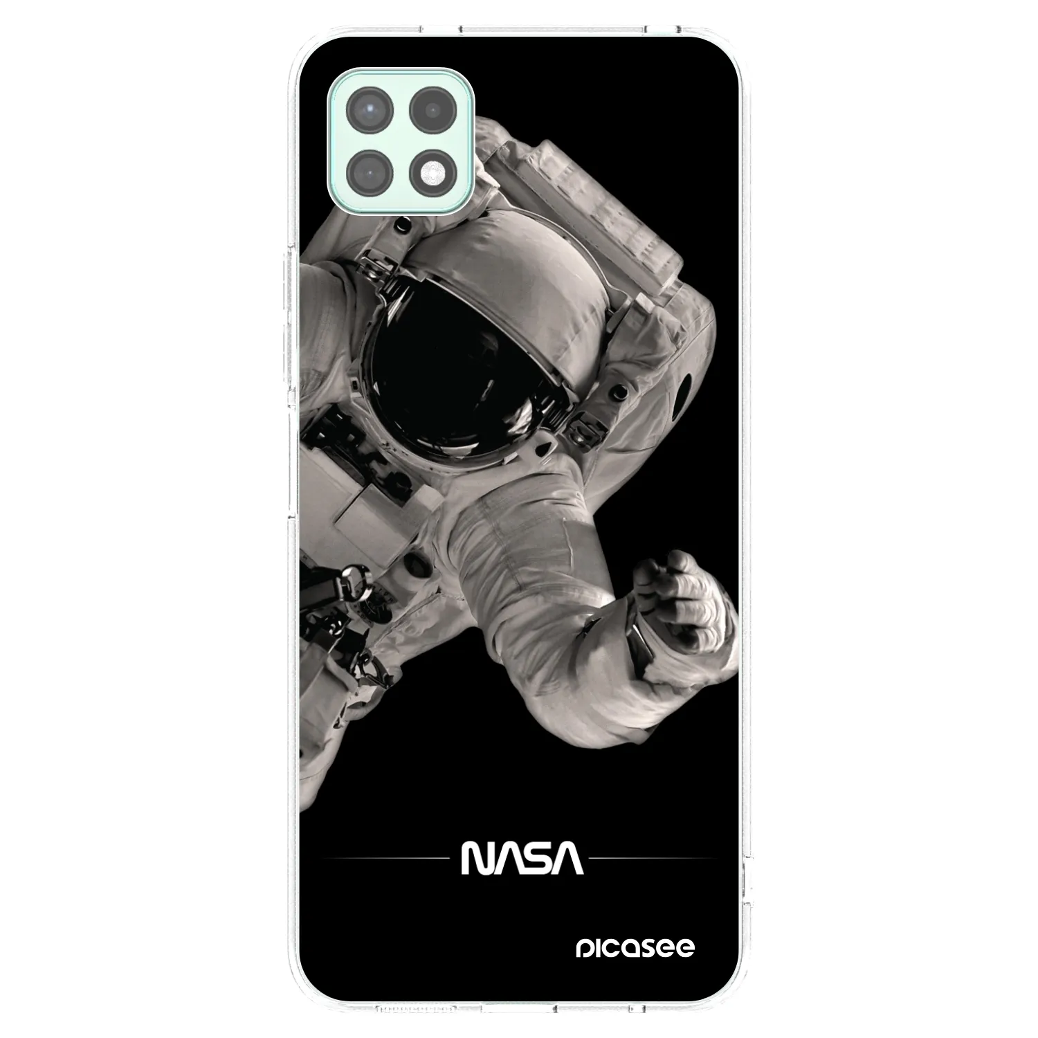 Picasee átlátszó szilikon tok az alábbi mobiltelefonokra Samsung Galaxy A22 A226B 5G - Astronaut Big