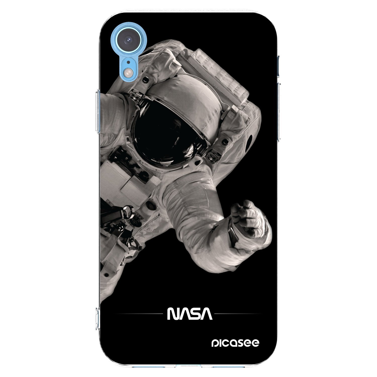 Picasee átlátszó szilikon tok az alábbi mobiltelefonokra Apple iPhone XR - Astronaut Big