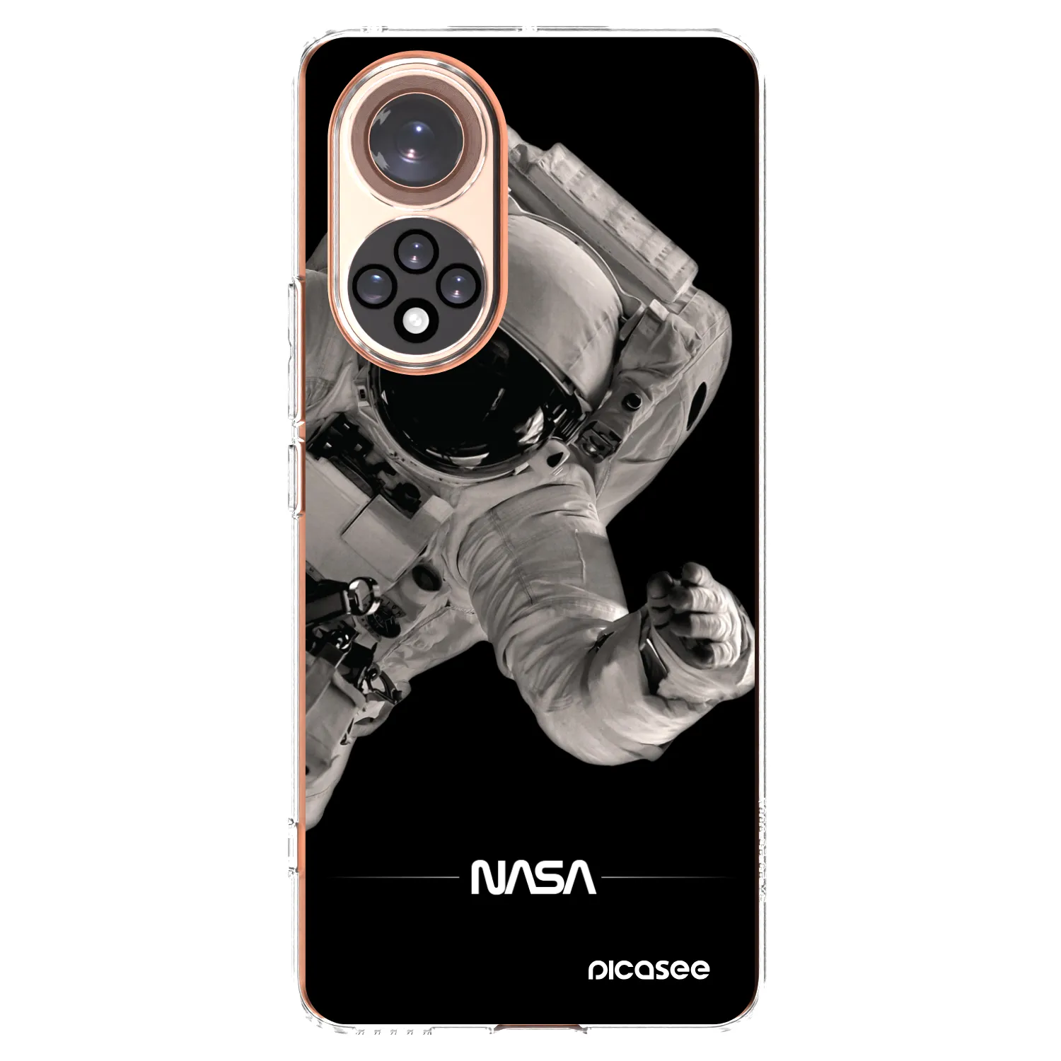 Picasee átlátszó szilikon tok az alábbi mobiltelefonokra Huawei Nova 9 - Astronaut Big