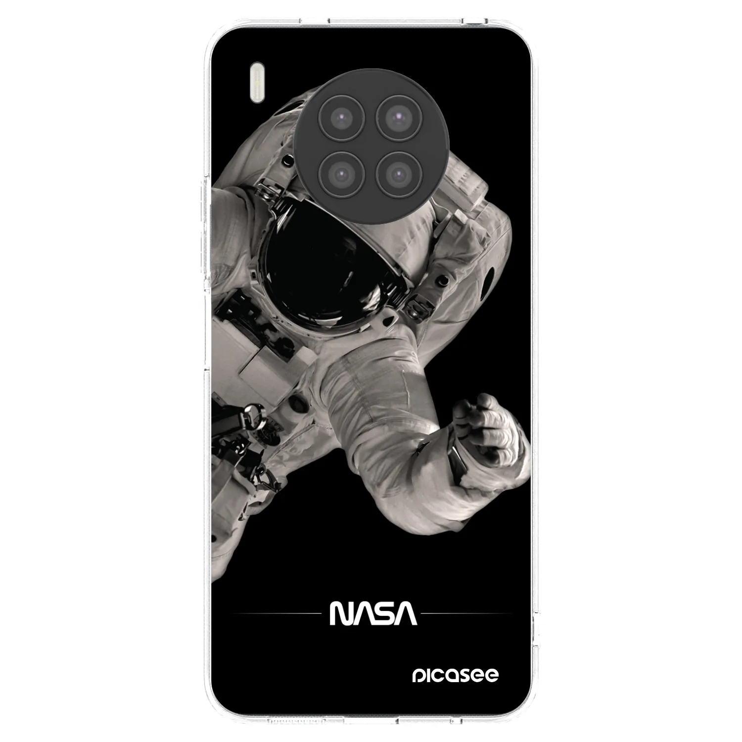 Picasee átlátszó szilikon tok az alábbi mobiltelefonokra Huawei Nova 8i - Astronaut Big