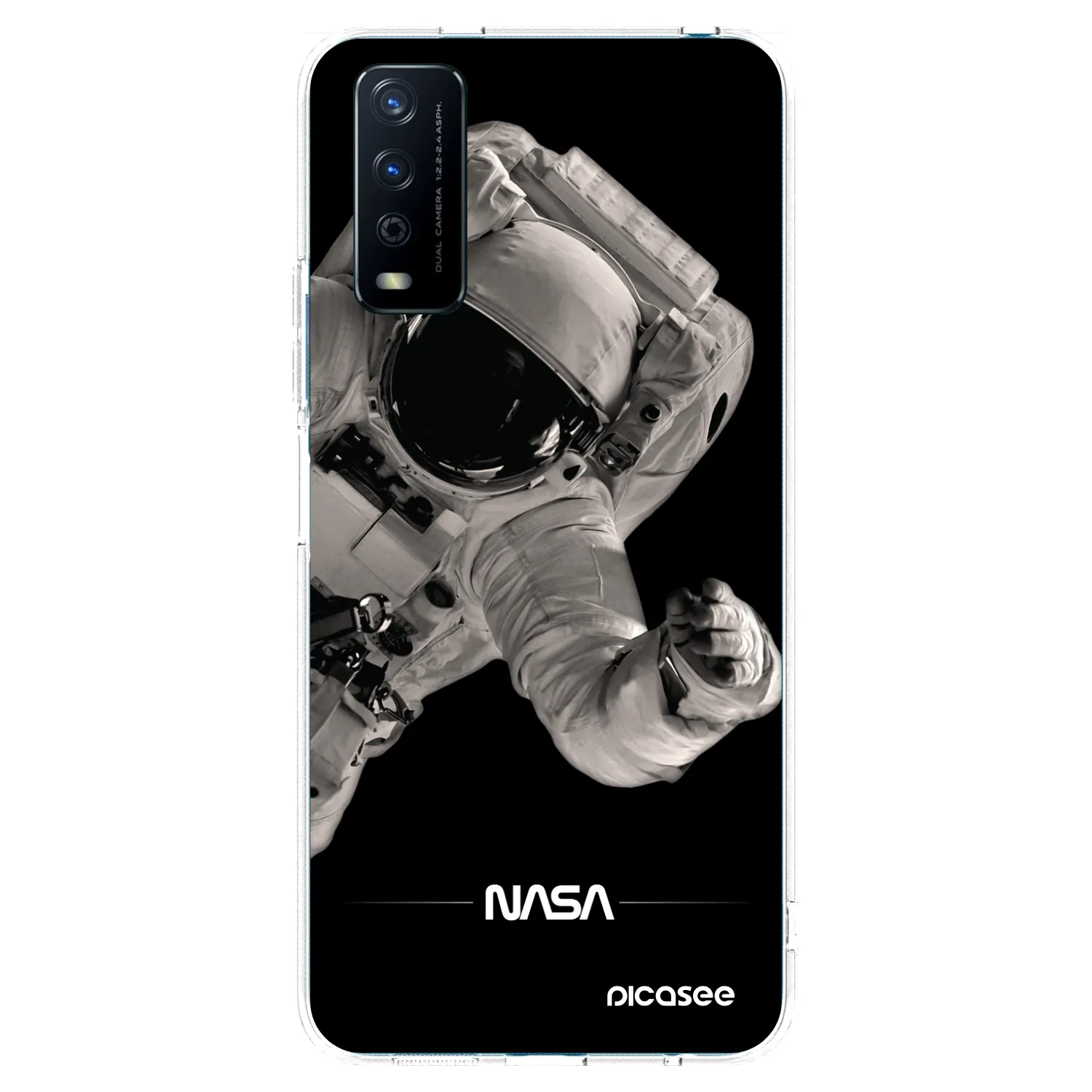 Picasee átlátszó szilikon tok az alábbi mobiltelefonokra Vivo Y11s - Astronaut Big