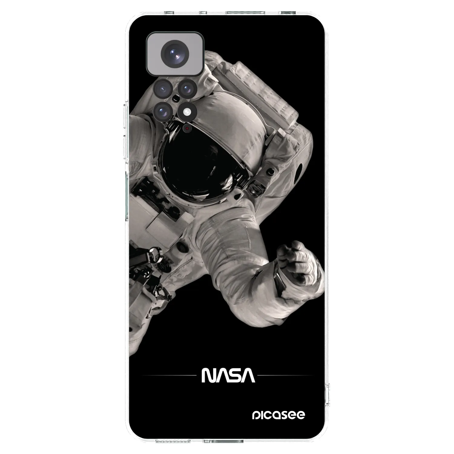 Picasee átlátszó szilikon tok az alábbi mobiltelefonokra Xiaomi Redmi Note 11S 4G - Astronaut Big