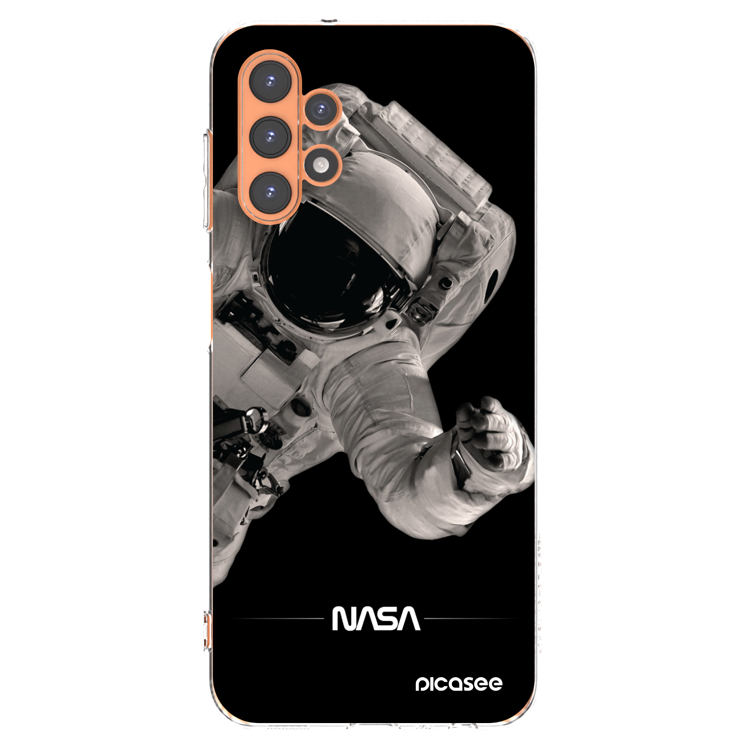 Picasee átlátszó szilikon tok az alábbi mobiltelefonokra Samsung Galaxy A13 4G A135 - Astronaut Big