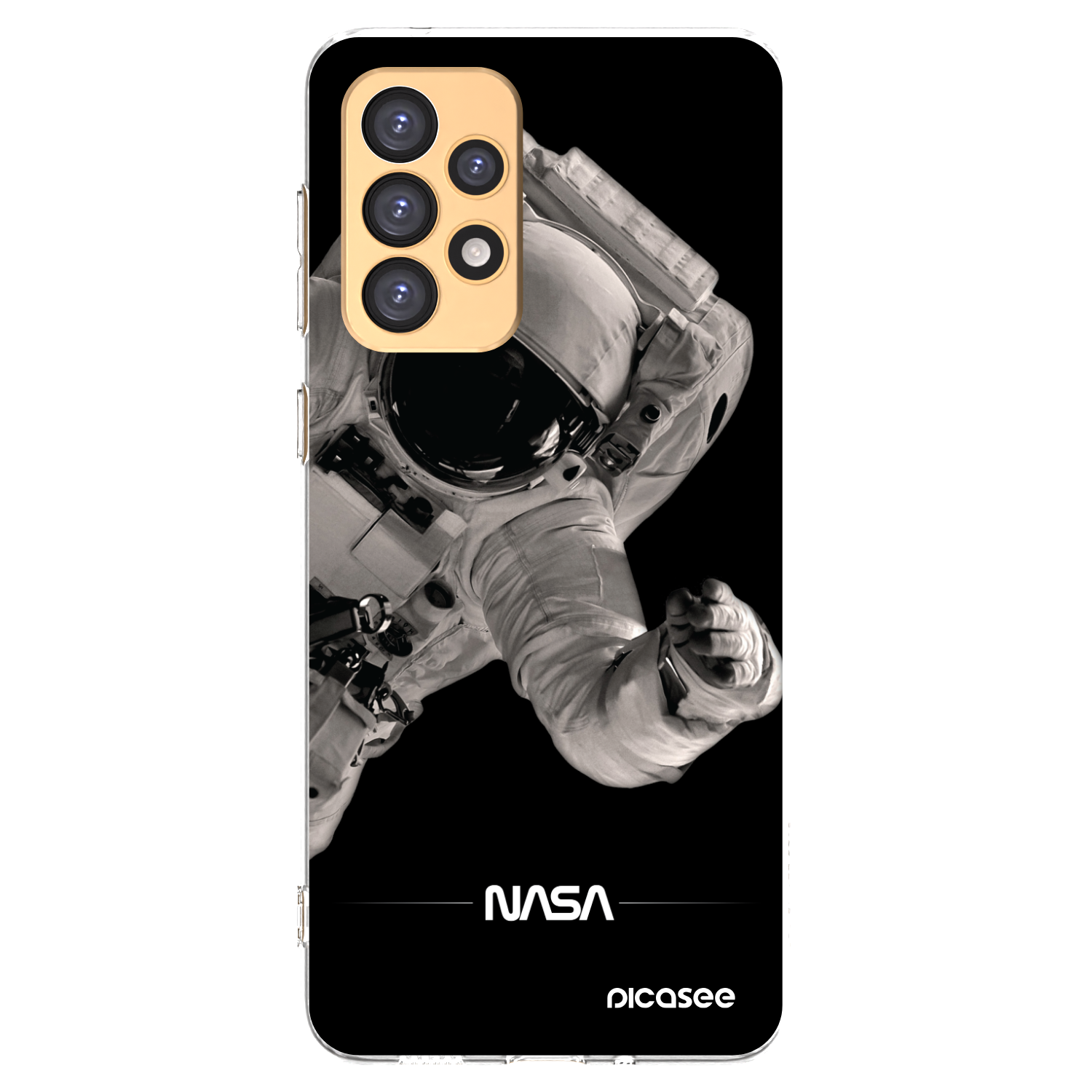 Picasee átlátszó szilikon tok az alábbi mobiltelefonokra Samsung Galaxy A33 5G A336 - Astronaut Big