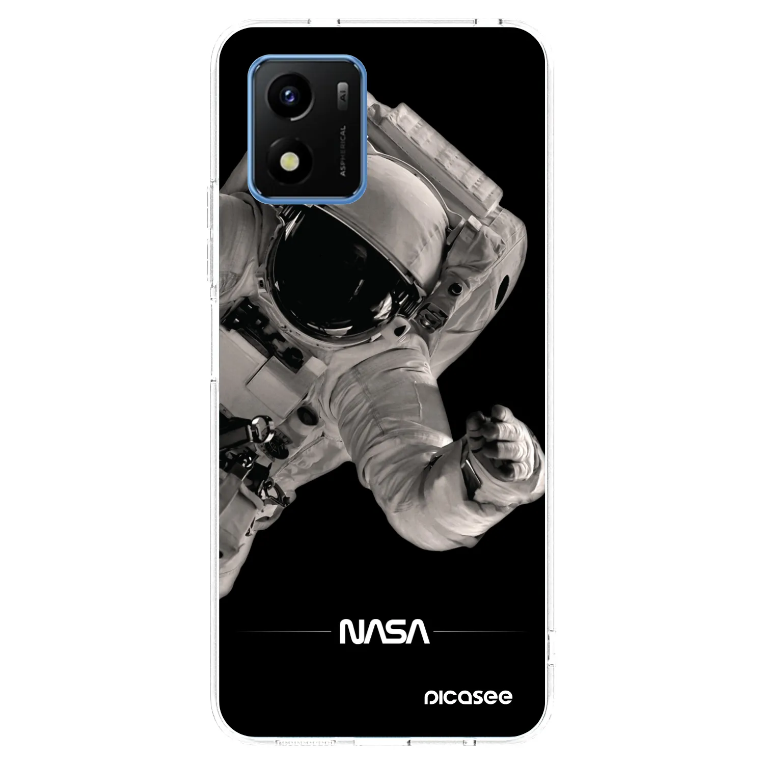 Picasee átlátszó szilikon tok az alábbi mobiltelefonokra Vivo Y01 - Astronaut Big