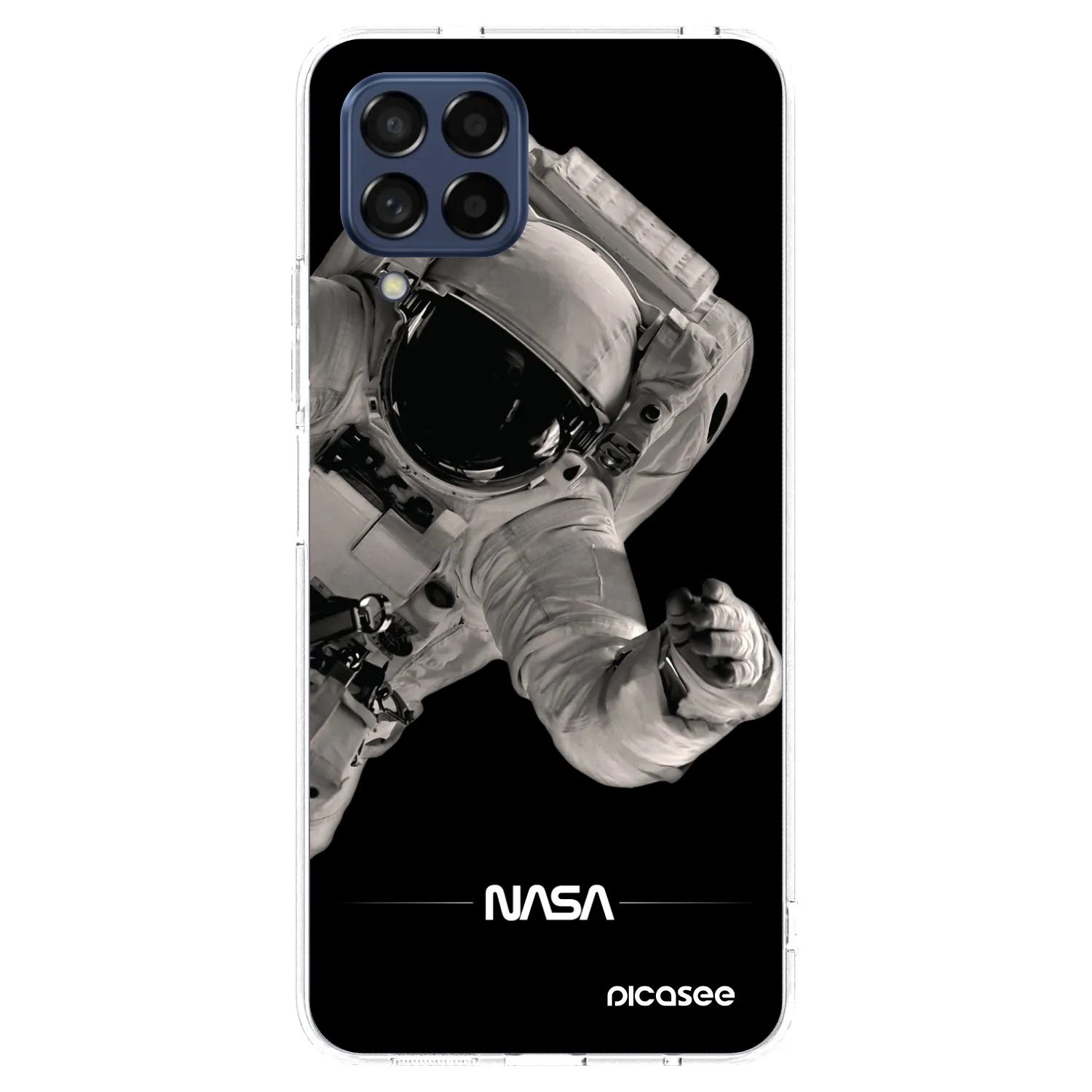 Picasee átlátszó szilikon tok az alábbi mobiltelefonokra Samsung Galaxy M53 5G - Astronaut Big
